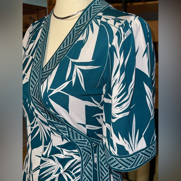 BCBG Max Azria Matte Jersey Wrap Dress - Picture 4 of 7